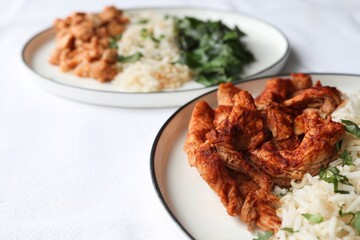 Homemade Plated Meal for Healthy and Nutritious Eating