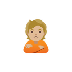 Person with Crossed Arms Emoji  
