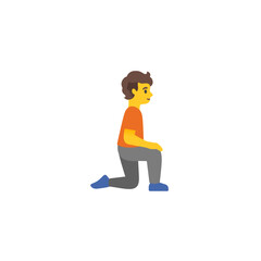 Person Kneeling Emoji  
