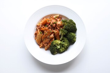Homemade Plated Meal for Healthy and Nutritious Eating