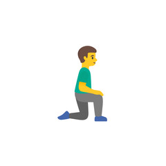 Person Kneeling Emoji  
