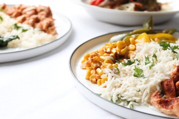 Homemade Plated Meal for Healthy and Nutritious Eating