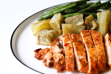 Homemade Plated Meal for Healthy and Nutritious Eating
