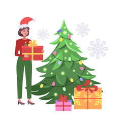 017 - Christmas tree character