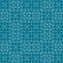 Christmas seamless pattern. Christmas background blue. Snowflake pattern. Happy New Year