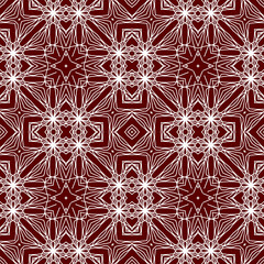 Christmas seamless pattern. Christmas background red. Merry Christmas. Happy New Year.