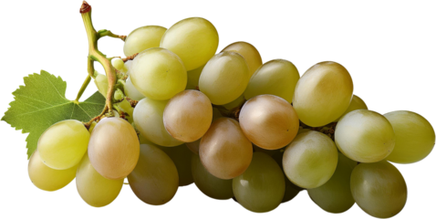Fresh Green Grapes Bunch Juicy Fruit Healthy Food