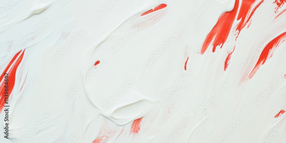 Poster melted ice cream texture with vibrant drips showcasing a playful and artistic blend of colors and pa