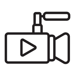 Video Camera line icon