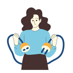 Illustration of an Empty State Website