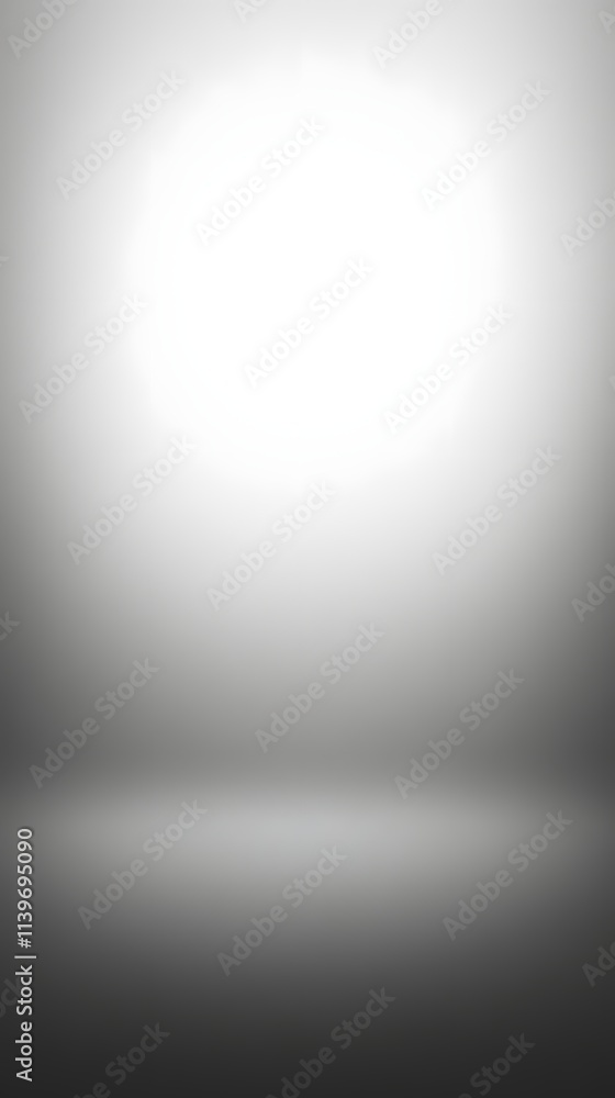 Poster abstract gray gradient background studio space