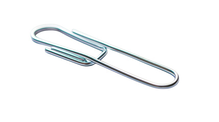 Obraz premium Elegant Metal Paperclip Design