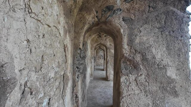 Walking Under the Majestic Arches of Pari Mahal, a Mughal-Era Masterpiece Nestled in Kashmir&rsquo;s Serenity"