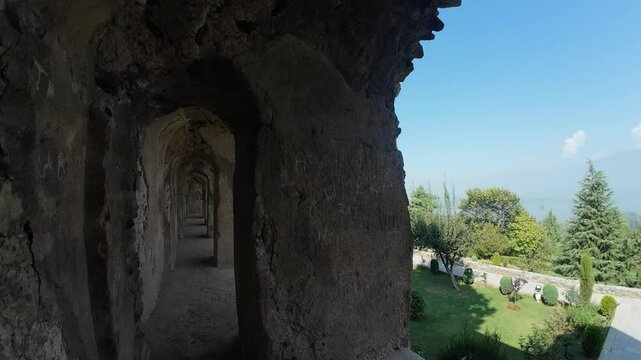 Walking Under the Majestic Arches of Pari Mahal, a Mughal-Era Masterpiece Nestled in Kashmir&rsquo;s Serenity"