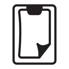 Clipboard glyph icon