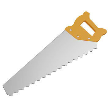 3d render  shand saw  illustration