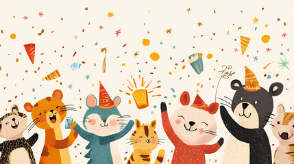 Fototapeta premium Happy new year card