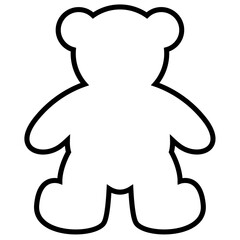 Teddy Bear Baby Icon