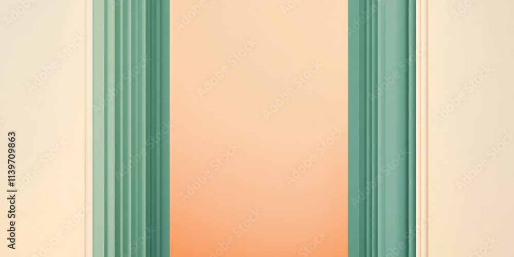 Poster Banner showcasing card stacks with contrast and empty space for design elements and text