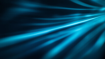 Fototapeta premium Abstract blue wave background for technology and design projects.