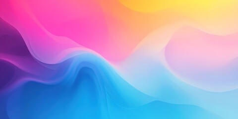 Obraz premium Abstract colorful background with waves