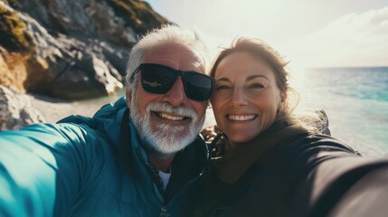 The Happy Couple at Beach