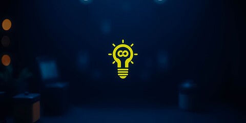 Illuminating Interconnected Ideas A Symbol of Infinite Innovation and Collaborative Problem Solving