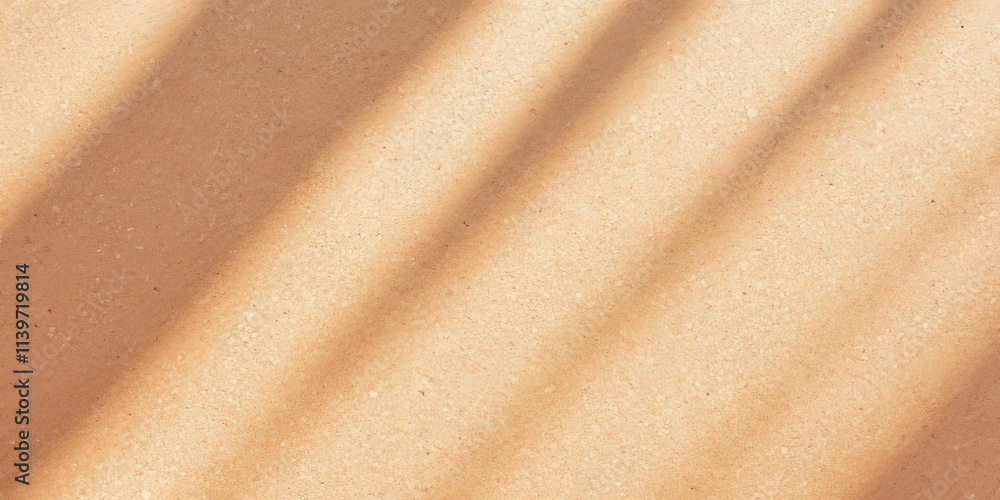 Poster Clean cork tile banner featuring a spacious contrast area for text or design elements