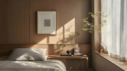 Sunlight Streams into Modern Bedroom Design