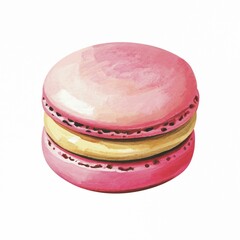 Illustration of macaron