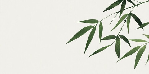 Bamboo carvings and contrast empty space create a serene atmosphere for creative expression