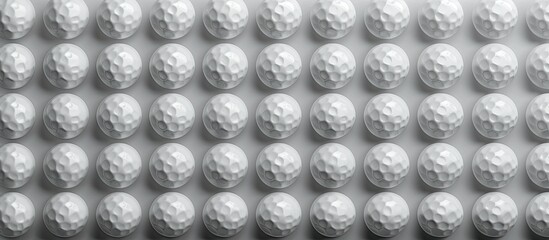 Abstract Golf Ball Pattern: A Study in Texture and Repetition