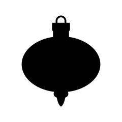 Christmas ball icon vector. christmas toy illustration sign. new Year symbol.