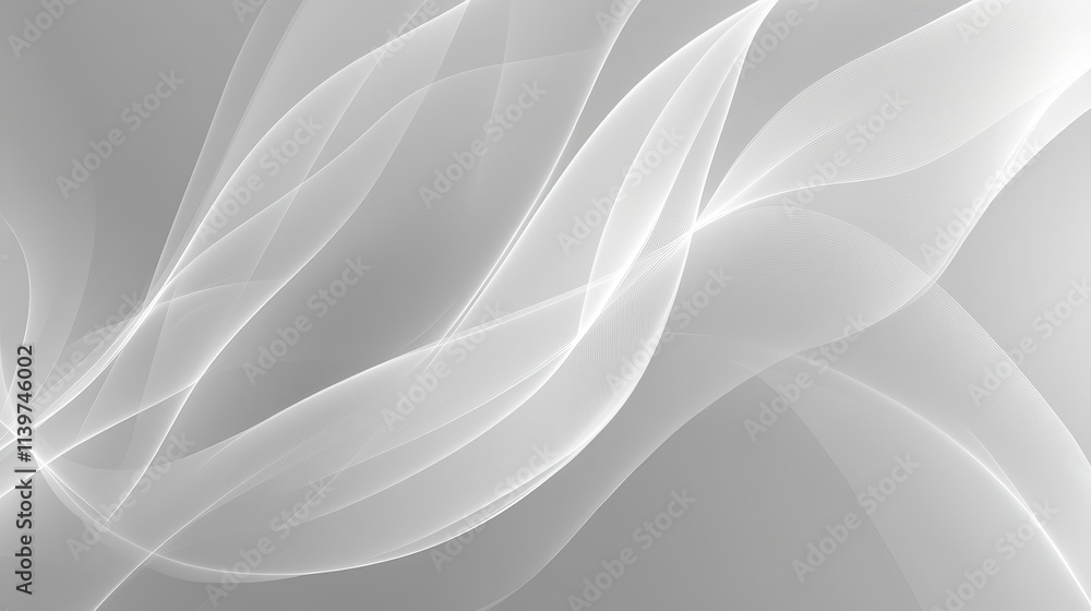 Aufkleber abstract grayscale image of flowing fabric or leaves.
