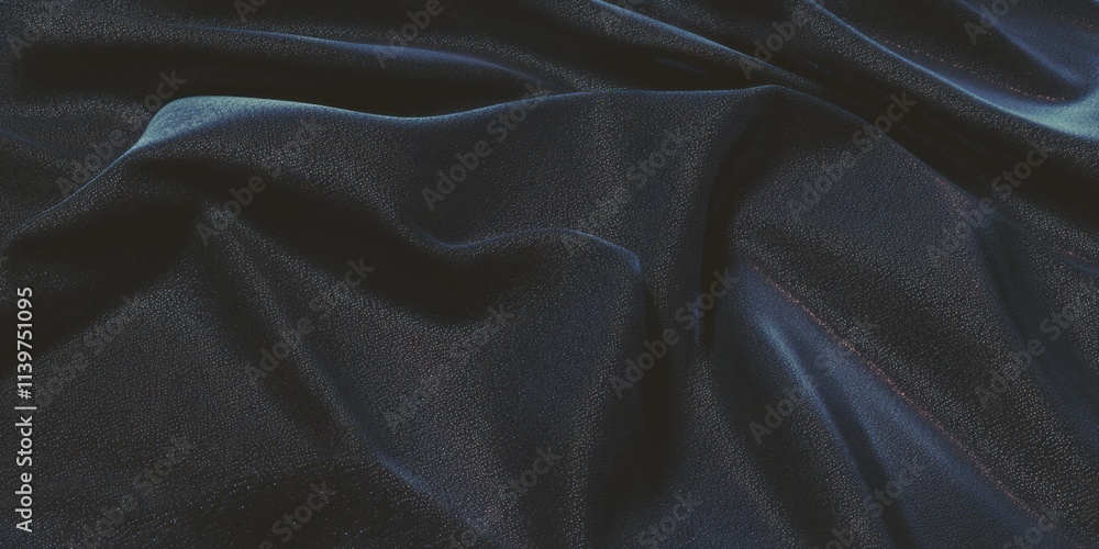 Poster texture of space suit fabric showcasing a deep, rich color and intricate weave for design and materi