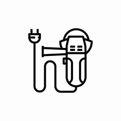 grinder tool icon sign vector