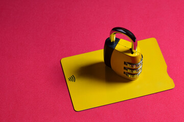 Caution and security when making credit card payments.