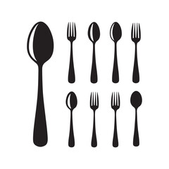 spoon and fork