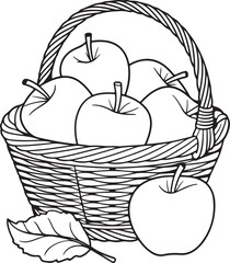 basket of apples