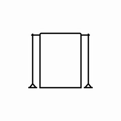 photo studio background icon sign vector