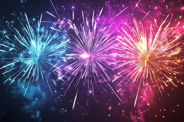 Color Emotion series. Visually pleasing composition of color burst splash explosion for topics on imagination, creativity art and design