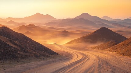 Naklejka premium Safari and travel to Africa for extreme adventures and wildlife.