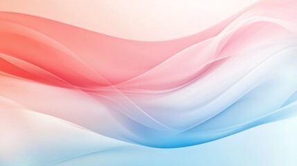 Fototapeta premium Coral and pastel blue abstract background for elegant and fluid designs.