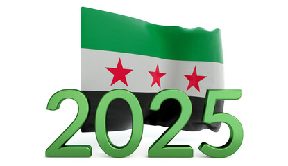 2025 Syrian rebels flag