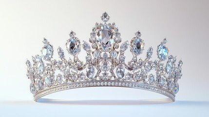 A Sparkling Diamond Crown: Royalty, Elegance, and Glamour