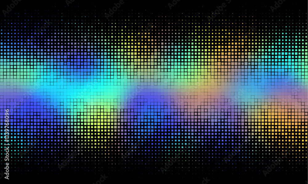 Aufkleber abstract technology particles halftone vector background
