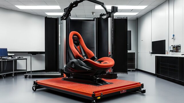 Advanced Motion Simulator in Laboratory Environment with Modern Design