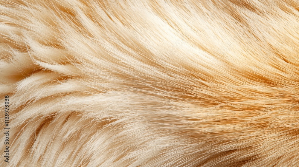 Poster soft and fluffy warm fur texture background for design projects and articles