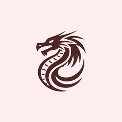 Dragon head logo