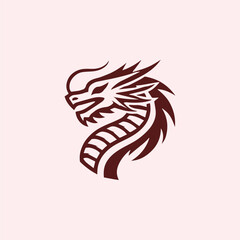 Dragon head logo